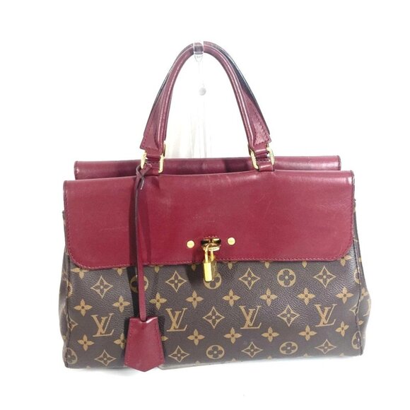 LOUIS VUITTON M42413 Monogram Venus Tote Bag Hand Bag MonogramCanvas Brown - Picture 1 of 16